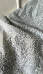 Load image into Gallery viewer, Women's Lakhnavi Handcrafted Mul Chanderi Unstitched Kurta And Dupatta Set - HONC0266907