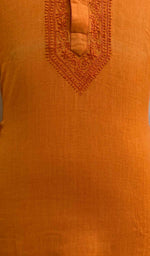Load image into Gallery viewer, Men's Lucknowi Handcrafted Cotton Chikankari Kurta - HONC021638