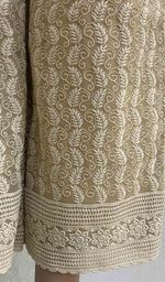 Load image into Gallery viewer, Women's Lucknowi Faux-Georgette Hakoba Palazzo - HONC056036