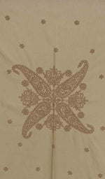 Load image into Gallery viewer, لکھنوی ہاتھ سے تیار کردہ کپاس چکنکاری ٹیبل کور -