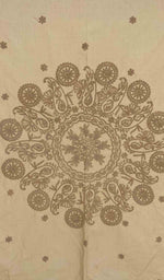 Load image into Gallery viewer, Lakhnavi Handcrafted Cotton Chikankari Table Cover - HONC041265
