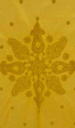 Load image into Gallery viewer, لکھنوی ہاتھ سے تیار کردہ کپاس چکنکاری ٹیبل کور - HONC041247