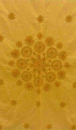 Load image into Gallery viewer, لکھنوی دستکاری کاٹن چکنکاری ٹیبل کور - HONC041222