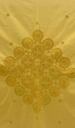 Load image into Gallery viewer, لکھنوی دستکاری کاٹن چکنکاری ٹیبل کور - HONC041237