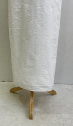 Load image into Gallery viewer, Lucknowi Handcrafted White Cotton Chikankari Unstitched Men's Kurta Fabric - HONC0124121