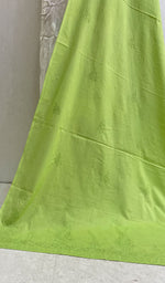 将图像加载到图库查看器中, 勒克瑙手工制作的棉质 Chikankari Dupatta - Honc084579