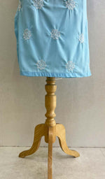 Load image into Gallery viewer, Tayeba Women's Lucknowi Handcrafted Mul Cotton Chikankari Kurti - HONC0133738