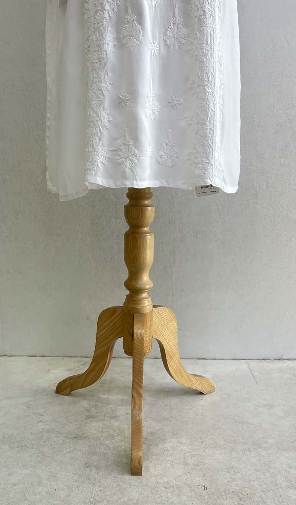 Zoya Women's Lucknowi Handcrafted Muslin Chikankari Kurti - HONC0207582