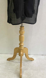 将图像加载到图库查看器中, 勒克瑙维手工制作 Chanderi 丝绸 Chikankari Kurti - HONC090055