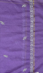 Load image into Gallery viewer, Women's Lakhnavi Handcrafted Chanderi Silk Chikankari Dupatta - Honc0108746