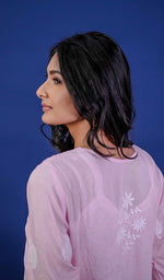 Load image into Gallery viewer, Reet Women's Lucknowi Handcrafted Cotton Chikankari Kurti - HONC0212049