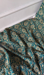 Load image into Gallery viewer, Women's Lakhnavi Handcrafted Pure Silk Georgette Chikankari Kurta And Dupatta Set - HONC0346865