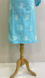 Load image into Gallery viewer, Aastha Women's Lucknowi Handcrafted Cotton Chikankari Kurti - HONC0161060