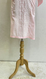 Load image into Gallery viewer, Jubina Women's Lucknowi Handcrafted Cotton Chikankari Kurti - HONC0164291