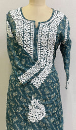 将图像加载到图库查看器中, Aisha Women's Lucknowi Handcrafted Muslin Chikankari Kurti - HONC0174574