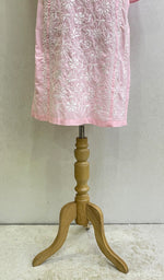 Load image into Gallery viewer, Iqra Women&#39;s Lucknowi Handcrafted Cotton Chikankari Kurti - HONC0141302
