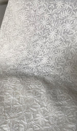 Load image into Gallery viewer, Eesha Women's Lucknowi Handcrafted Kota Cotton Chikankari Unstitched Kurta And Dupatta Set - HONC0348961