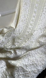 将图像加载到图库查看器中, Nida Women's Lakhnavi Handcrafted Cotton Chikankari Suit Material - HONC0289734