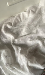 Load image into Gallery viewer, Women's Lakhnavi Handcrafted Unstitched Cotton Chikankari Kurta Dupatta Set - HONC0326100