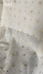 Load image into Gallery viewer, Women's Lakhnavi Handcrafted Unstitched Mul Chanderi Kurta And Dupatta Set - HONC0312943