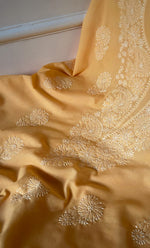 Load image into Gallery viewer, Women's Lakhnavi Handcrafted Unstitched Cotton Chikankari Suit Material - HONC0275097