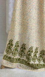 Load image into Gallery viewer, Women's Lucknowi Handcrafted Crepe Chikankari Stoles - HONC040990