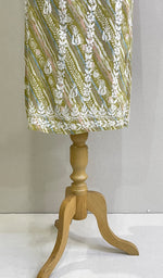 Load image into Gallery viewer, Women&#39;s Lucknowi Handcrafted Mul Cotton Chikankari Kurti - HONC0168429
