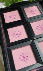 Load image into Gallery viewer, Chikankari Tray with Six Coasters - HONCO310948