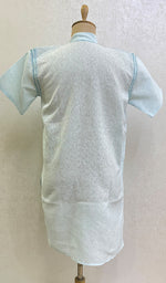 Load image into Gallery viewer, Men's Lucknowi Handcrafted Cotton Chikankari Kurta - HONC096533