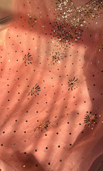 将图像加载到图库查看器中, Marifa Women's Lakhnavi Handcrafted Pure Organza Chikankari Unstitched Kurta And Dupatta Set- HONC0296144