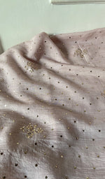 Load image into Gallery viewer, Women's Lakhnavi Handcrafted Mul Chanderi Unstitched Kurta And Dupatta Set - HONC0323216