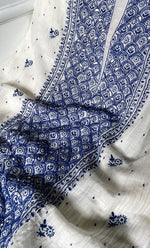 Load image into Gallery viewer, omen's Lakhnavi Handcrafted Mul Chanderi Unstitched Kurta And Dupatta Set - HONC0321262