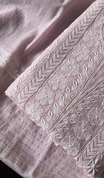 Load image into Gallery viewer, Suhani Women's Lakhnavi Handcrafted Mul Chanderi Unstitched Kurta And Dupatta Set - HONC0242461