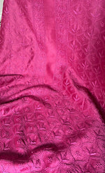 Load image into Gallery viewer, Lucknowi Handcrafted Chanderi Silk Chikankari Unstitched Men's Kurta Fabric - HONC0306348