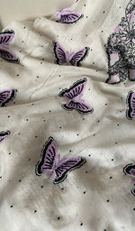 Load image into Gallery viewer, Titlee Women's Lakhnavi Handcrafted Mul Chanderi Kurta And Dupatta Set - HONC0269305