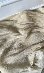 Load image into Gallery viewer, Women's Lakhnavi Handcrafted Mul Chanderi Semi-Stitched Kurta And Dupatta Set - HONC0281947