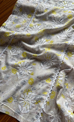 将图像加载到图库查看器中, Women's Lucknowi Handcrafted Cotton Chikankari Kurti - HONC0279209