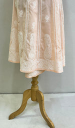 将图像加载到图库查看器中, Abisha Women's Lucknowi Handcrafted Cotton Chikankari Angrakha - HONC0232860