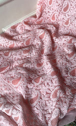 Load image into Gallery viewer, Women's Lucknowi Handcrafted Faux-Georgette Chikankari Suit Material - HONC0318470