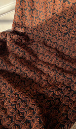 将图像加载到图库查看器中, Women's Lucknowi Handcrafted Faux-Georgette Chikankari Suit Material - HONC0277967
