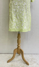 Load image into Gallery viewer, Iqra Women's Lucknowi Handcrafted Cotton Chikankari Kurti - HONC0141263