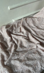 Load image into Gallery viewer, Women's Lucknowi Handcrafted Viscose Georgette Unstitched Chikankari Suit Material - HONC0325150