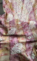 Load image into Gallery viewer, Women's Lakhnavi Handcrafted Cotton Chikankari Kurta And Kurta Dupatta Set - HONC0312685