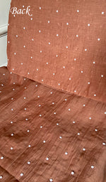Load image into Gallery viewer, Nitara Women's Lakhnavi Handcrafted Mul Chanderi Unstitched Chikankari Full Suit - HONC0362601