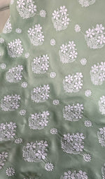 将图像加载到图库查看器中, Adrita Women's Lakhnavi Handcrafted Cotton Chikankari Suit Material - HONC0274447