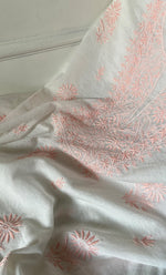 将图像加载到图库查看器中, Women's Lakhnavi Handcrafted Mul Chanderi UnStitched Kurta And Dupatta Set - HONC0314674