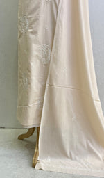 将图像加载到图库查看器中, Women's Lakhnavi Handcrafted Cotton Chikankari Kurta And Dupatta Set- HONC0113313