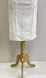 Load image into Gallery viewer, Women's Lakhnavi Handcrafted Viscose Georgette Chikankari Kurti- HONC0161839