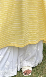 Load image into Gallery viewer, Women's Lucknowi Handcrafted Modal Cotton Chikankari Palazzo - HONC0191320