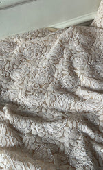 将图像加载到图库查看器中, Vamika Women's Lucknowi Handcrafted Faux-Georgette Unstitched Chikankari Suit Material - HONC0330346